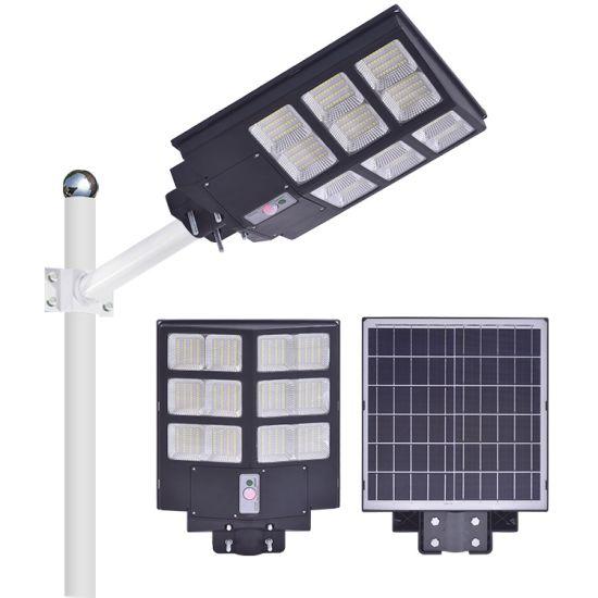 Lampa Solara Stradala Dubla - LED 600W/800W/1000W + Picior metalic