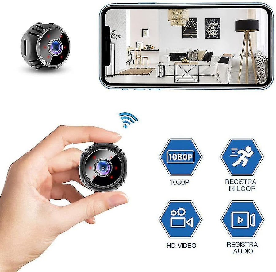 Camera Wireless HD Smart-Life, cu Unghi de Vizualizare de 150°
