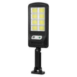 Lampa cu Incarcare Solara, Jortan 8 Celule - 100W, 160 LED-uri COB, Senzor de miscare