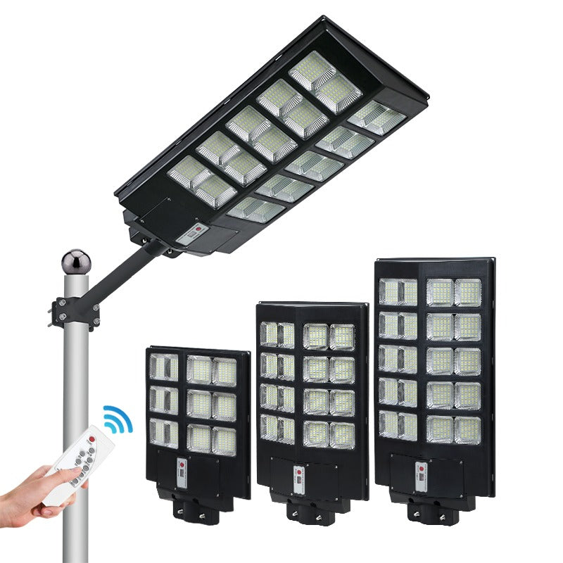 Lampa Solara Dubla, Jortan 600W, LED-uri Performante, Telecomanda + Picior Metalic incluse