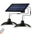 Lampa Solara de Interior cu 1 sau 2 Becuri, 50W, Lumina Alba, cu Telecomanda Inclusa