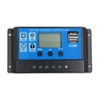 Regulator Solar PWM, Controller 20A, 12V si 24V pentru Panou Fotovoltaic de maxim 720W(24V) cu 2 mufe USB
