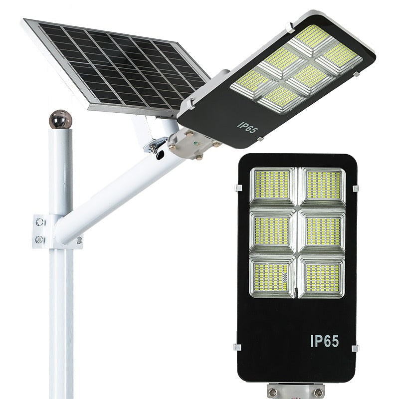 Lampa cu Incarcare Solara JORTAN 200W, Telecomanda, Suport Metalic si Accesorii montaj