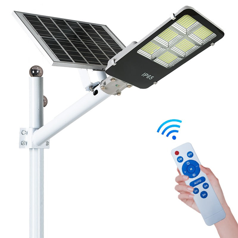 Lampa cu Panou Solar Jortan 400W, Telecomanda, Suport Metalic + Accesorii de montaj