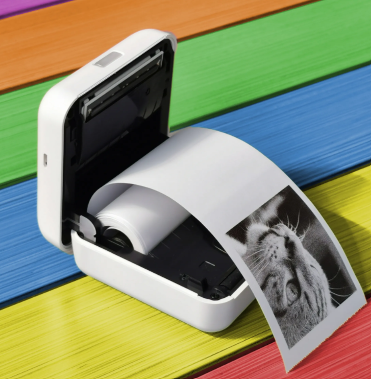 Mini imprimanta cu Rola Termica, pentru telefon, iOS/Android