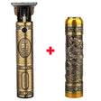 Set Masina de Tuns cu Precizie, pentru Contur si Shaver de ras, fara Fir, Lame din Inox, Incarcare USB